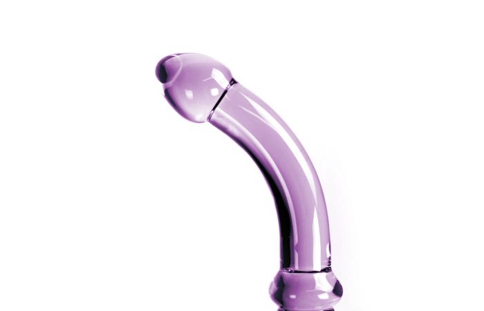 Glass Dildo Purple Curve - Afbeelding 2