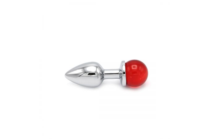Anal Plug Ball Gem rood - Afbeelding 4