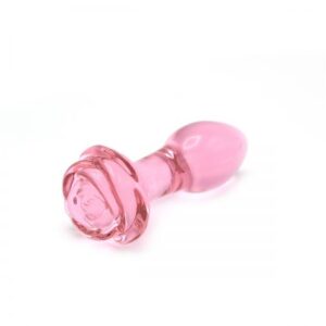 Glass Plug Rose