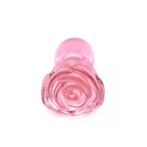Glass Plug Rose
