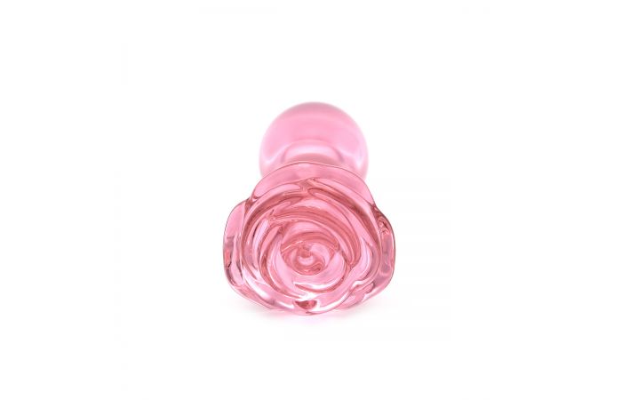 Glass Plug Rose