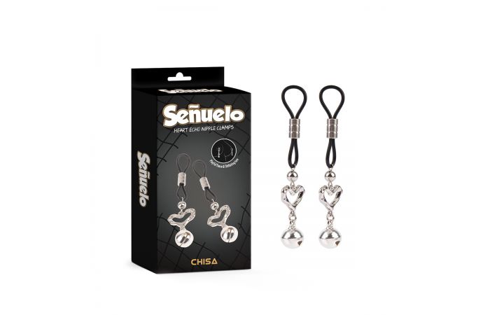 Heart Echo Nipple Clamps
