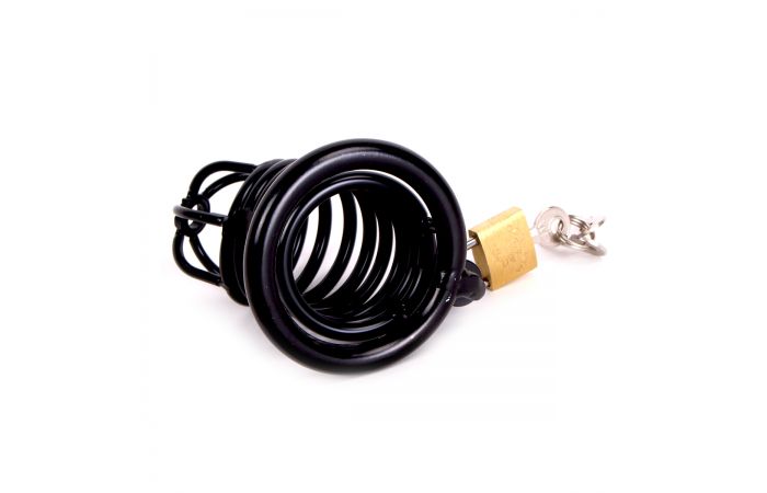 Chastity Cage Black - Afbeelding 3