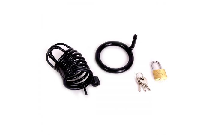Chastity Cage Black - Afbeelding 4