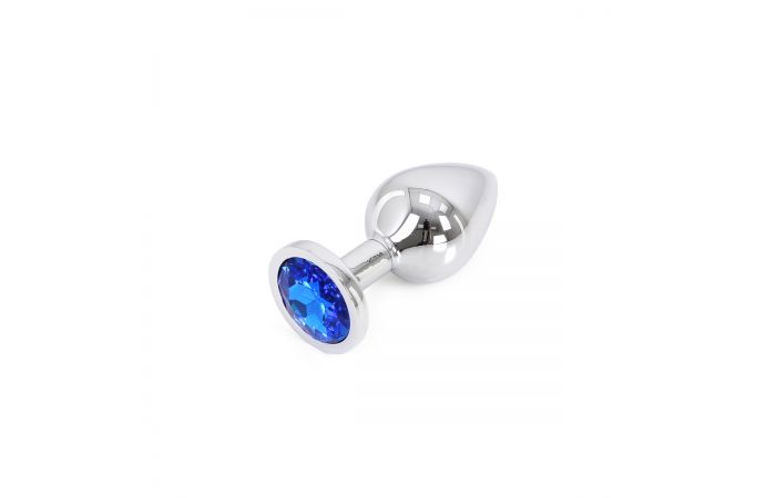 Buttplug aluminium blue medium - Afbeelding 2