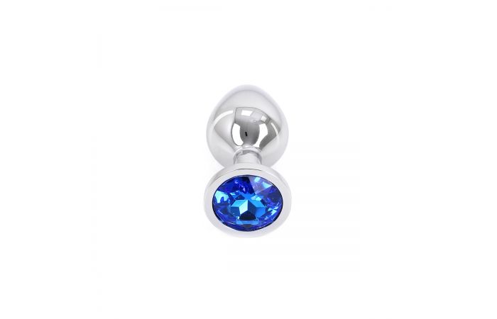 Buttplug aluminium blue medium - Afbeelding 3