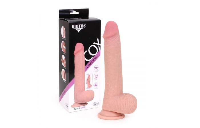 Sliding Skin flesh dildo 23cm
