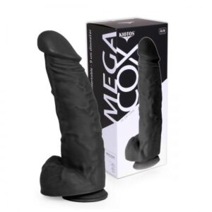 Mega Dildo Zwart 38 cm