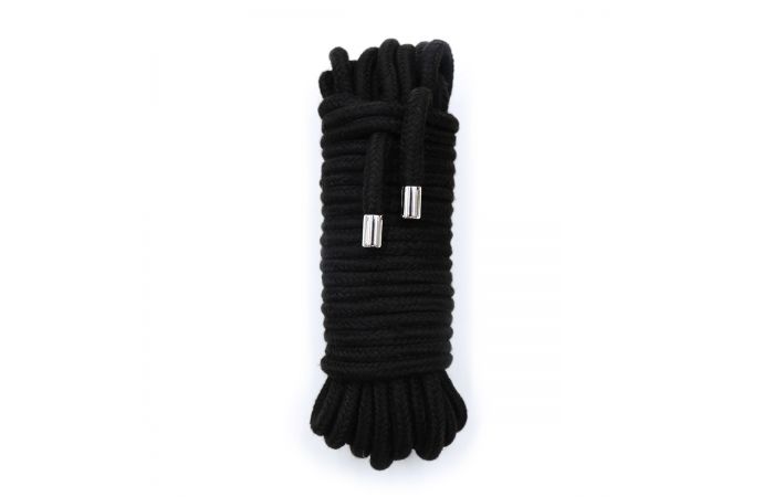 20 Meter BDSM Cotton Rope zwart