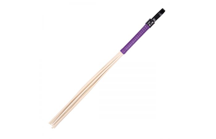 Rattan Wooden Canes 8 pcs Purple