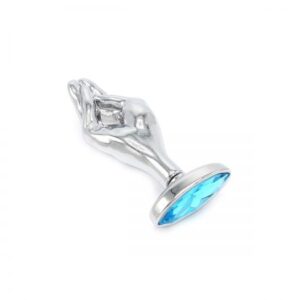Fist Butplug Blue L