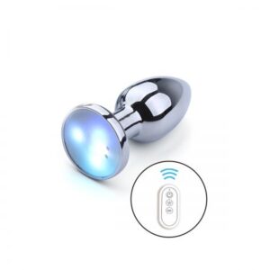 Vibrating LED butt plug