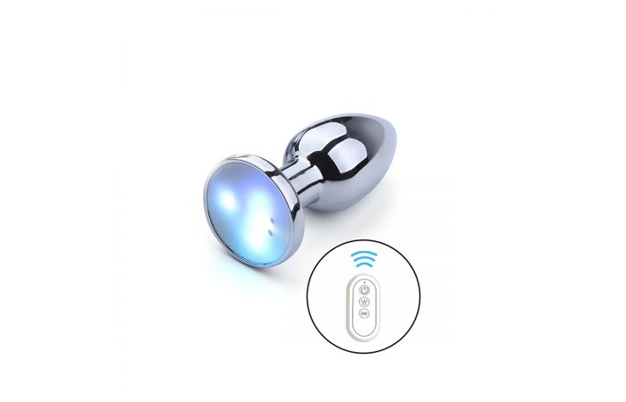 Vibrating LED butt plug - Afbeelding 2