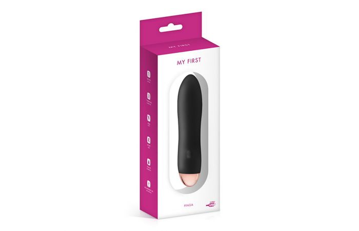My First Pinga Vibrator Black