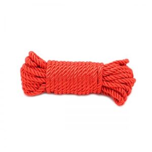 Deluxe Bondage Rope red 10M