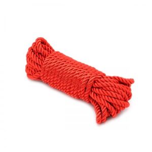 Deluxe Bondage Rope red 10M