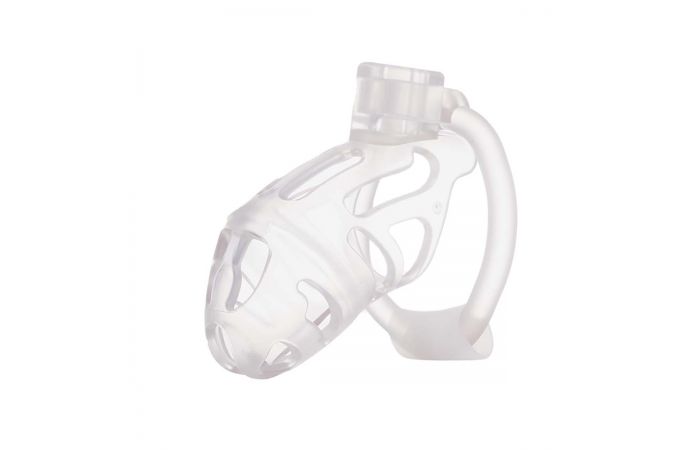 Sevanda Plastic Penis Chastity Cage Transparent - Afbeelding 3