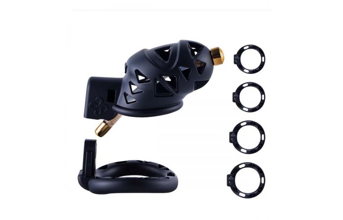 Sevanda Rattlesnake Chastity Cage Short - Afbeelding 3