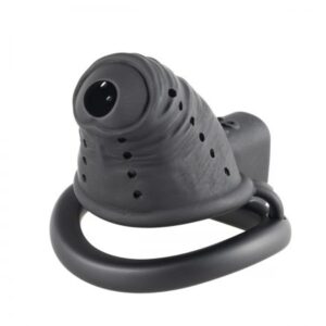 Sevanda Black Slave Chastity Cage Short