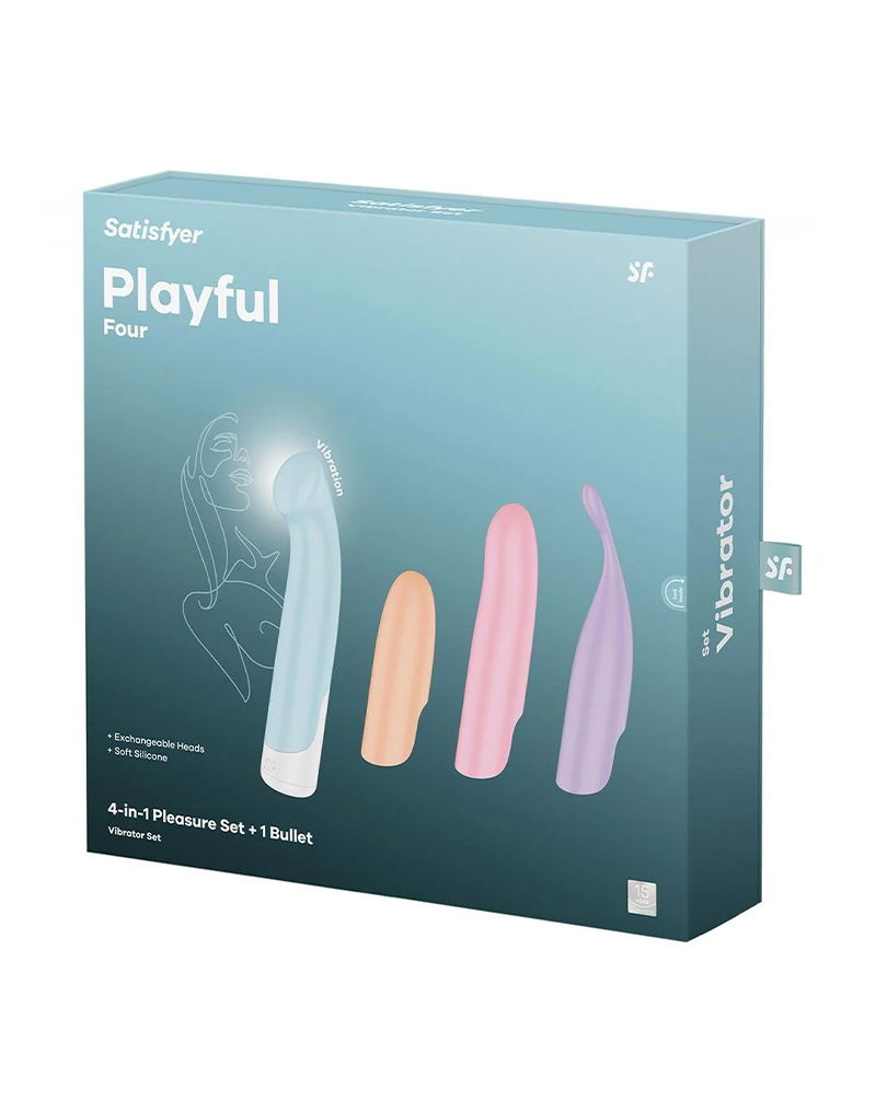 Satisfyer Playful Four Vibratorset Multicolor - Afbeelding 2