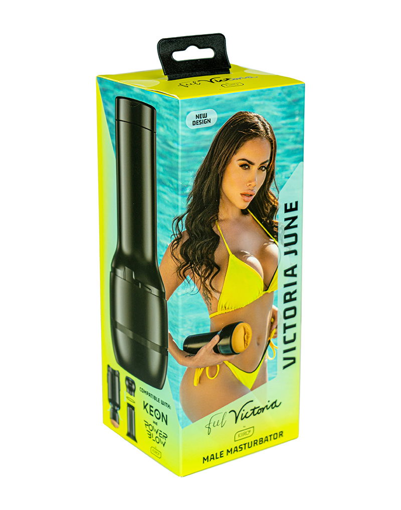 KIIROO FeelStar Stroker Victoria June Zwart - Afbeelding 2