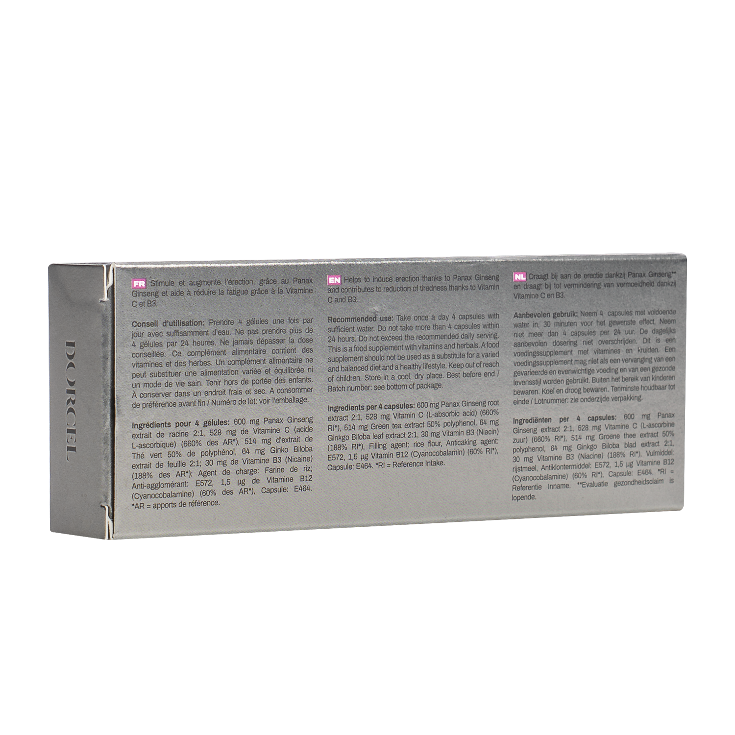 Dorcel Gélules PERFORMER + - Afbeelding 3