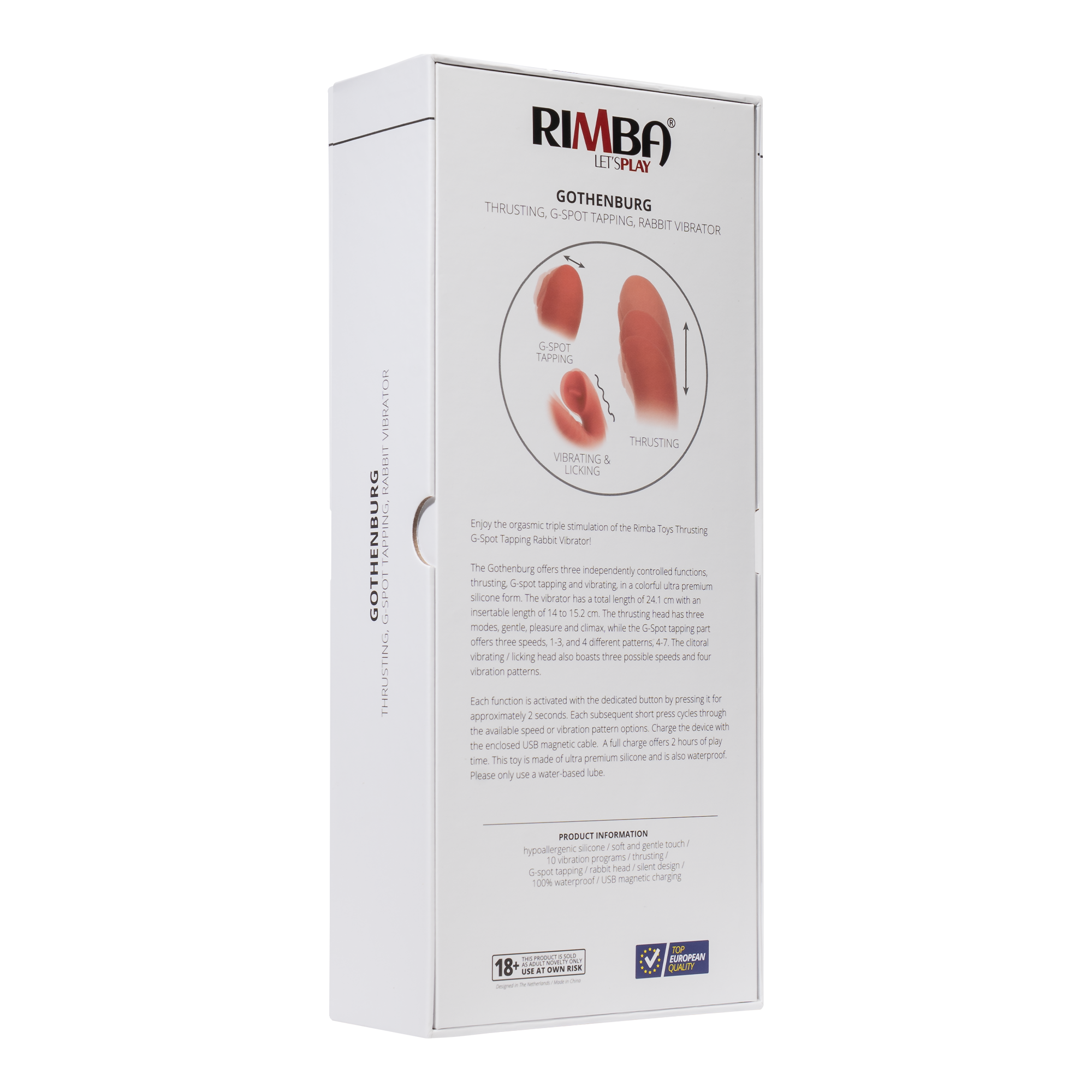 Gothenburg Vibrator Rood - Afbeelding 6