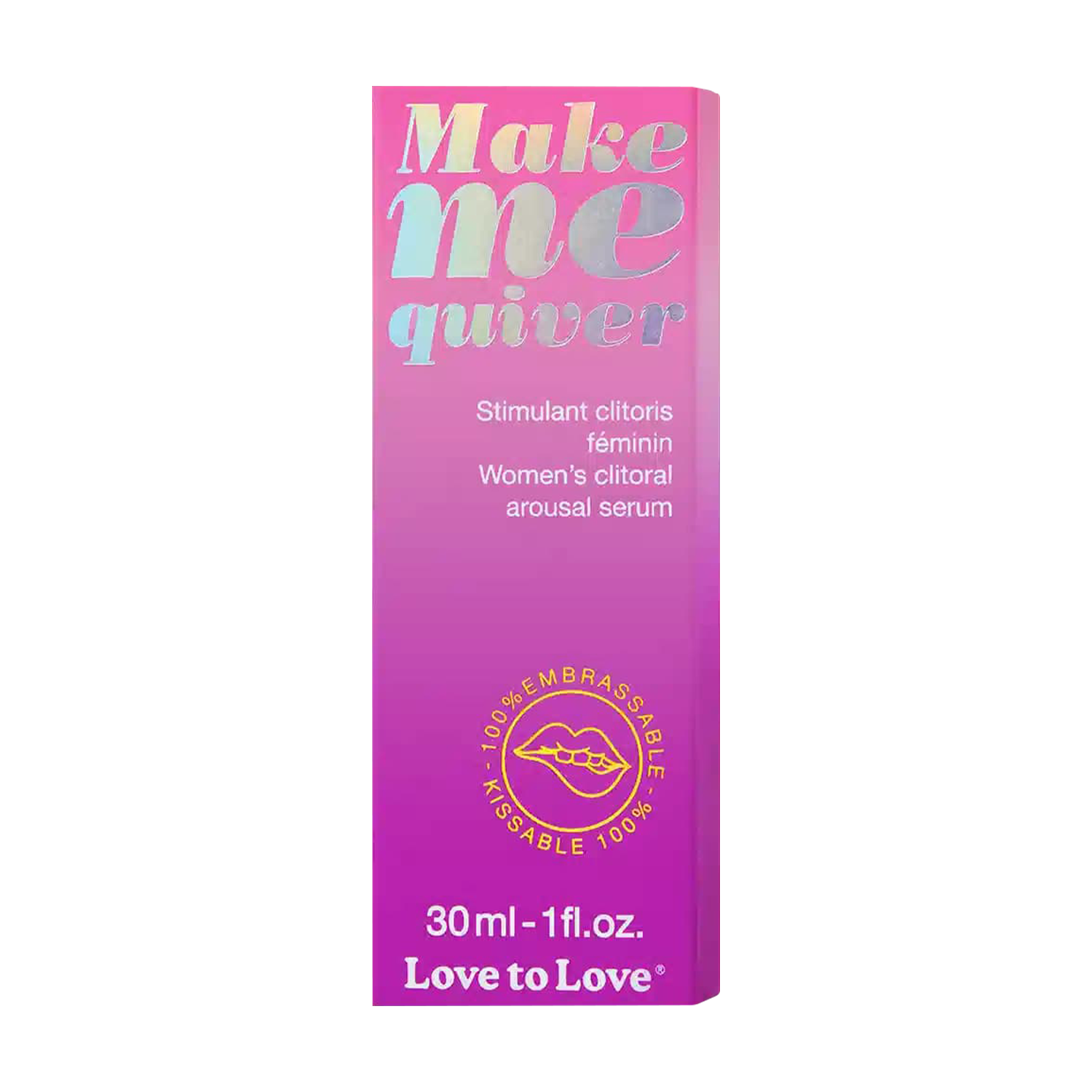 Love to Love - Make Me Quiver - Clitoraal Stimulerend Serum voor vrouwen - 30ml - Afbeelding 3