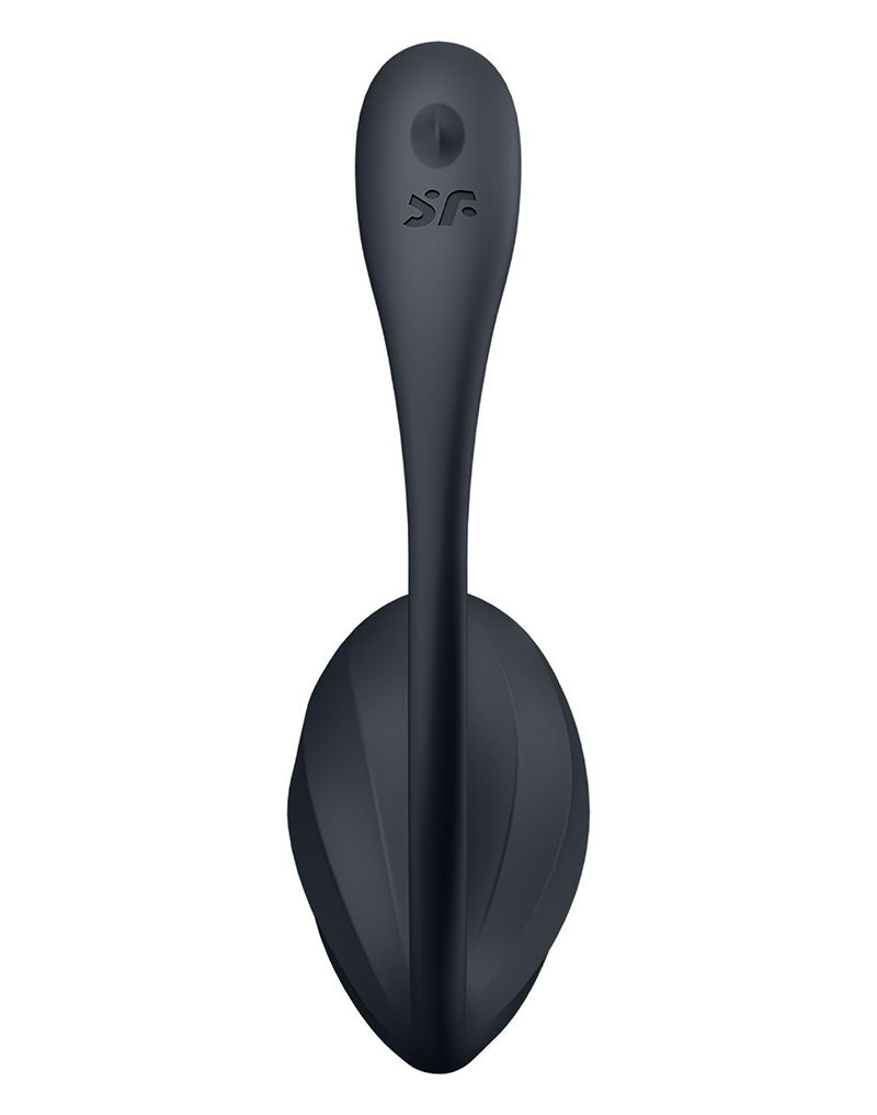 Satisfyer Ribbed Petal Draagbare Vibrator Zwart - Afbeelding 5