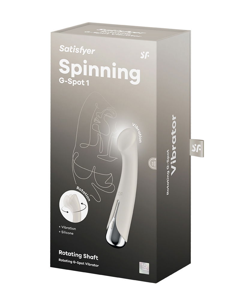 Satisfyer Spinning G-Spot 1 Vibrator Beige - Afbeelding 2