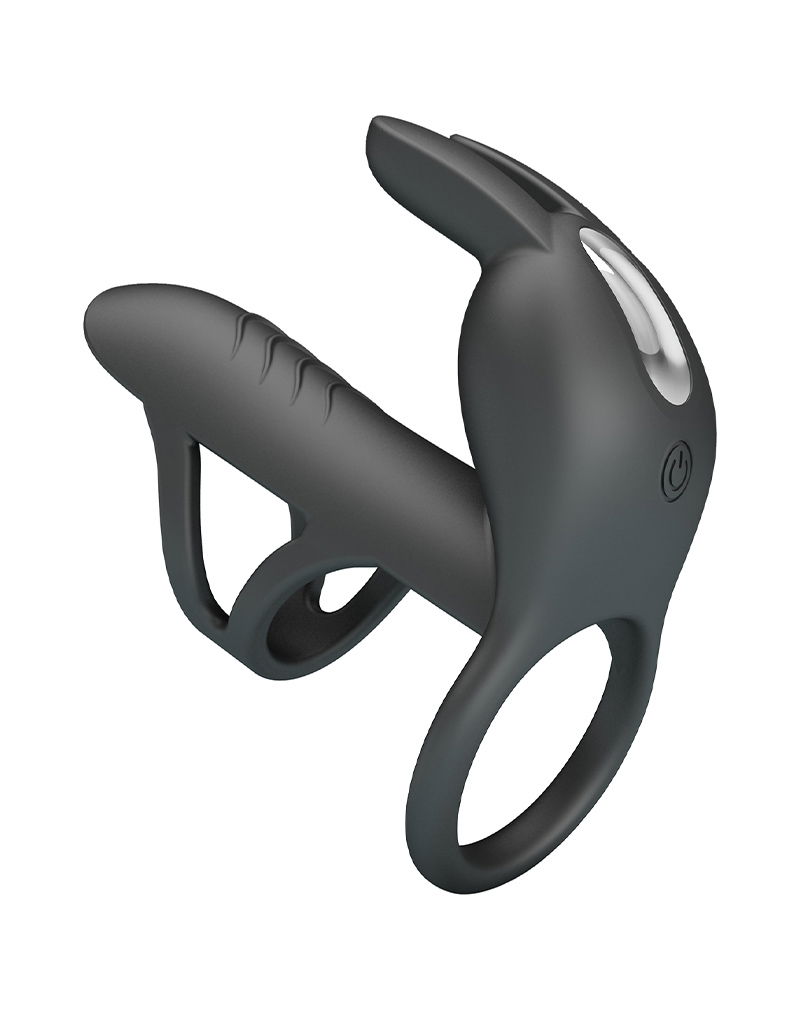 Matty Vibrerende Penis Sleeve Zwart