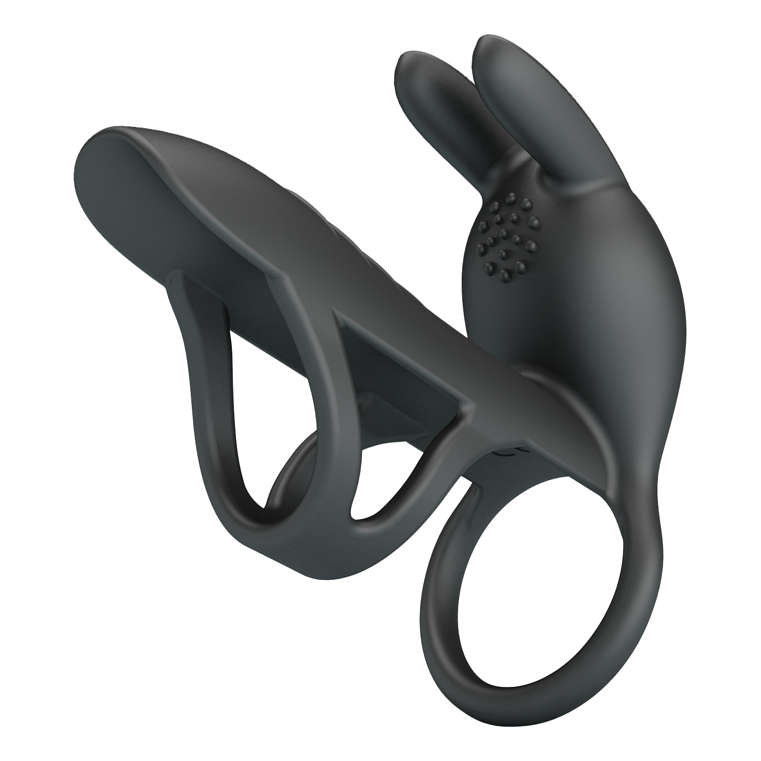 Matty Vibrerende Penis Sleeve Zwart - Afbeelding 3