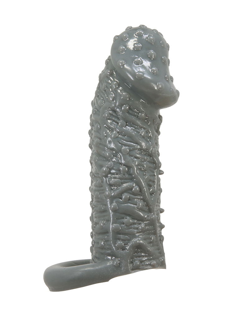 Fogg Realistische Penis Sleeve Donkergrijs
