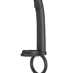 Pretty Love Moses Cock en Ball Ring Dildo Zwart