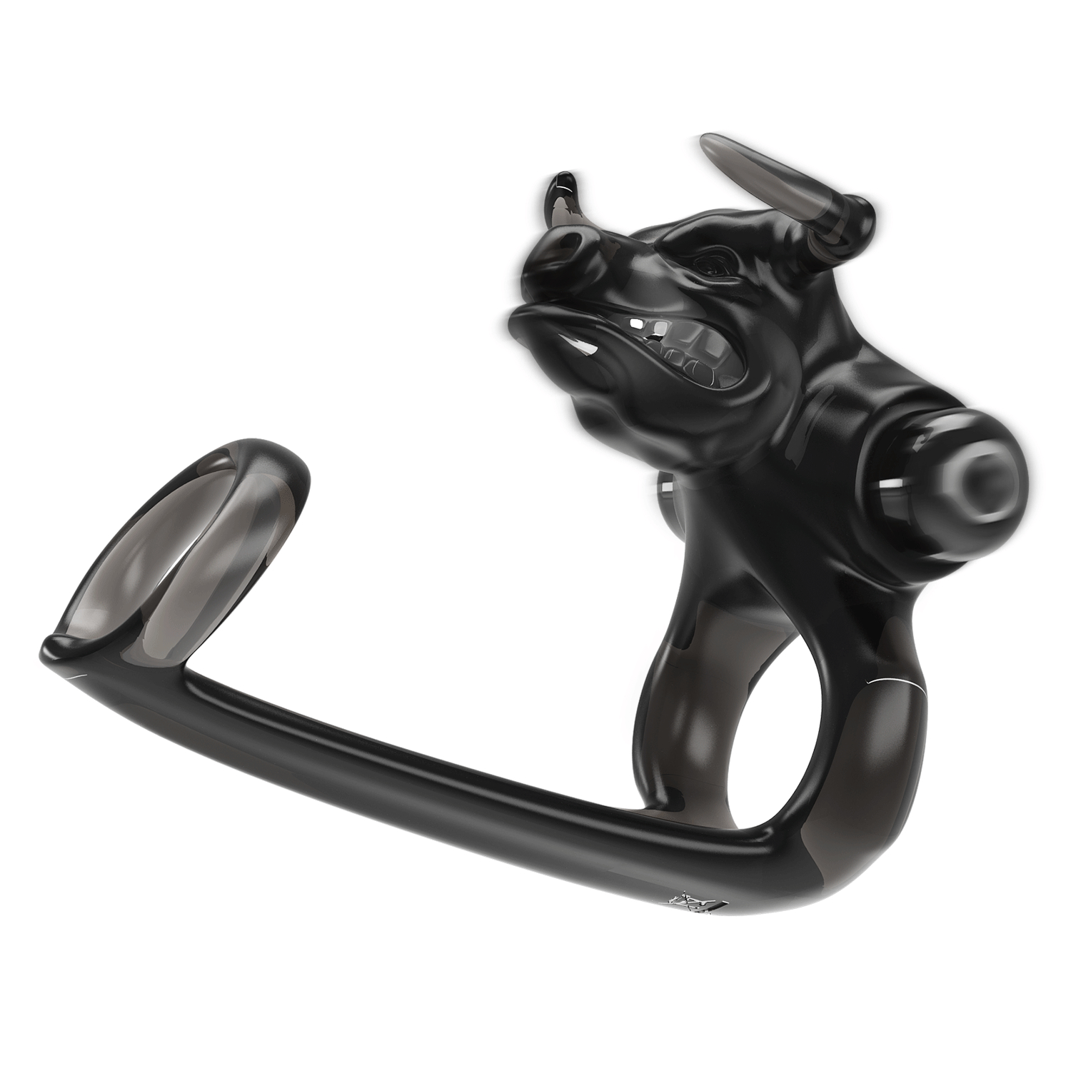 Pretty Love Bull Warrior Penisring Zwart - Afbeelding 7