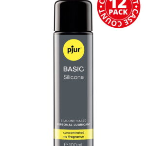pjur – Basic – Glijmiddel op siliconenbasis – 100 ml (12 stuks)