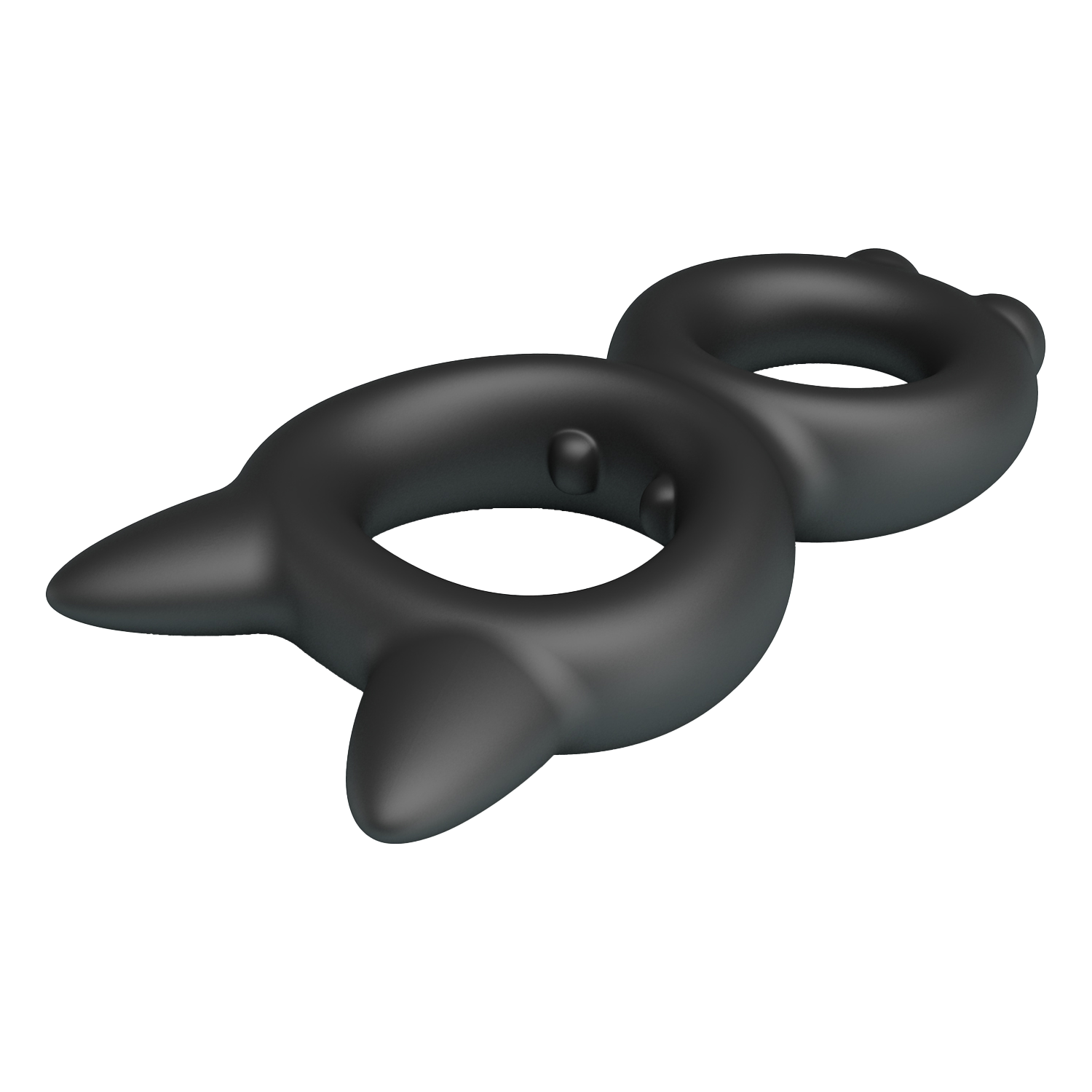 Crazy Bull Toran Cock Ring Model 20 Zwart - Afbeelding 4