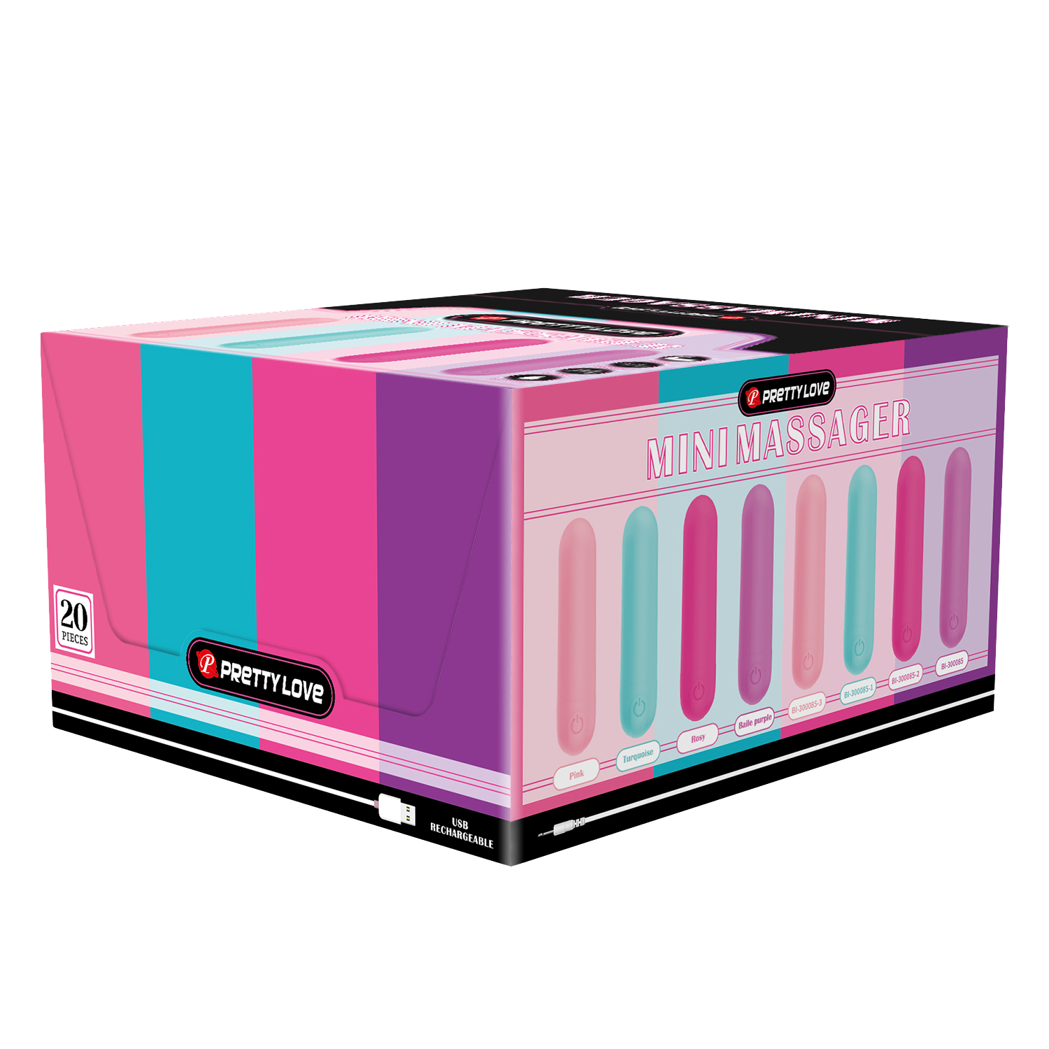 Pretty Love Stefan Mini Massager 32 Stuks - Afbeelding 10