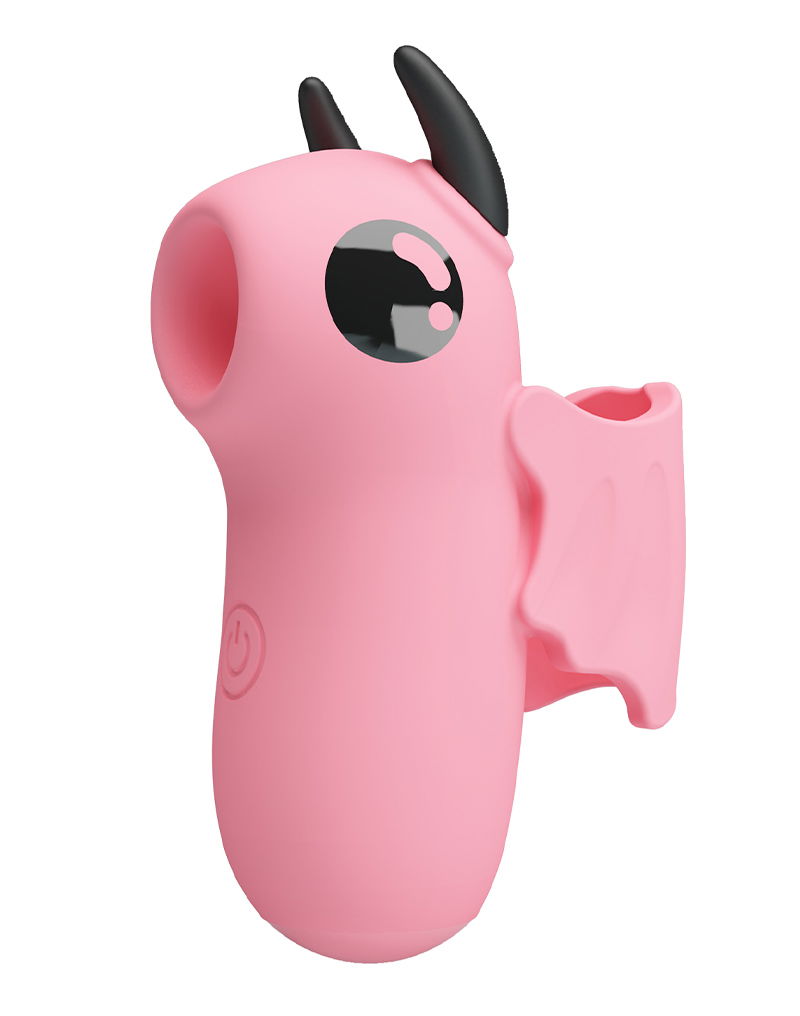 Mini Fun Toys Magic Devil Vinger Vibrator Roze