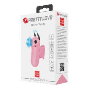 Mini Fun Toys Magic Devil Vinger Vibrator Roze