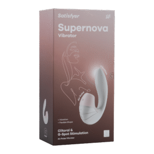 Satisfyer – Supernova – Luchtdruk + G-Spot Vibrator – Wit