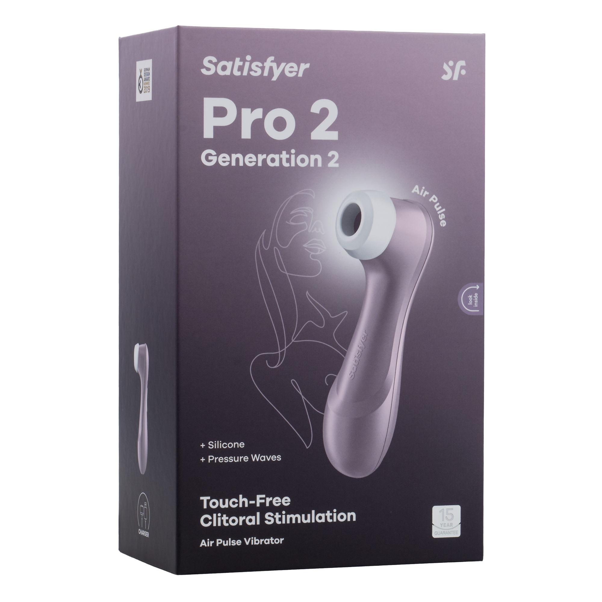 Satisfyer - Pro 2 Generation 2 - Luchtdruk Vibrator - Paars - Afbeelding 9