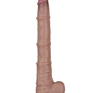 Dual Layered Bendable Cock XXL Nude 40,5cm