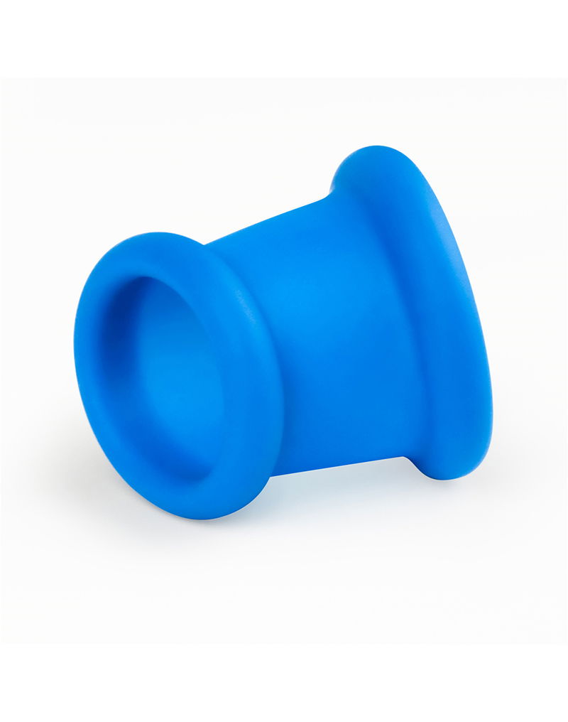 LoveToy Pinnacle Pro Tapered Squeeze Stretcher Blauw - Afbeelding 4