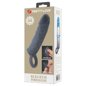 Laige Realistische Penis Sleeve Donkergrijs