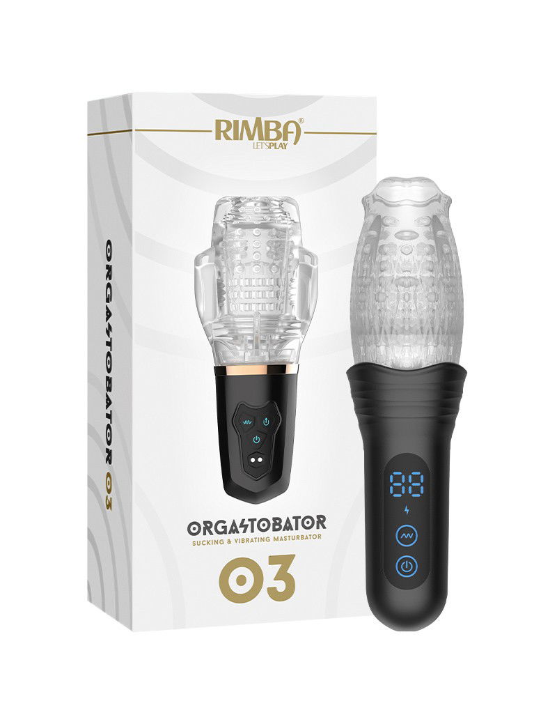 Orgastobator 03 Black and Transparent