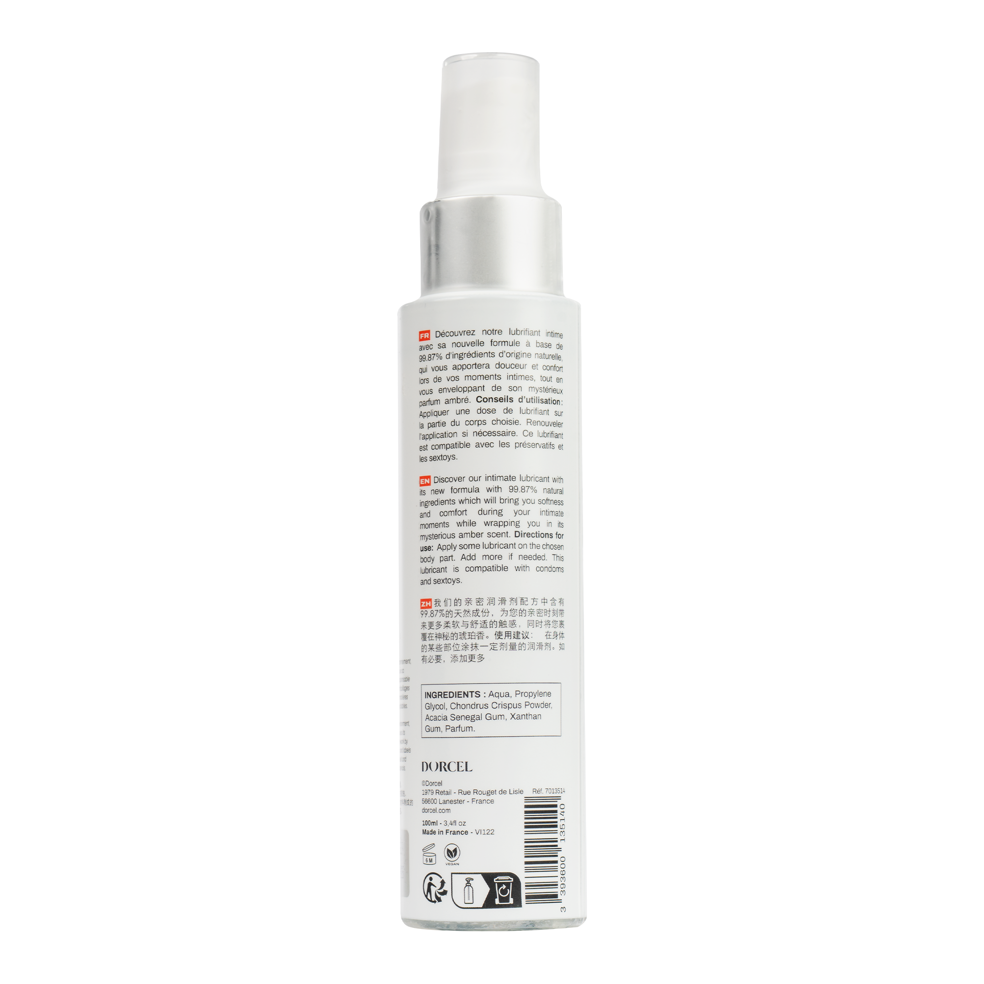 Dorcel Plaisir Fleur Dorient Glijmiddel 100 ml - Afbeelding 2