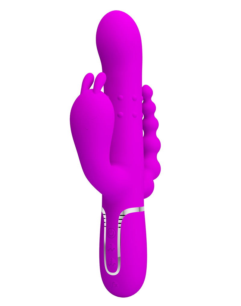 Pretty Love Cammy Triple Vibrator Paars