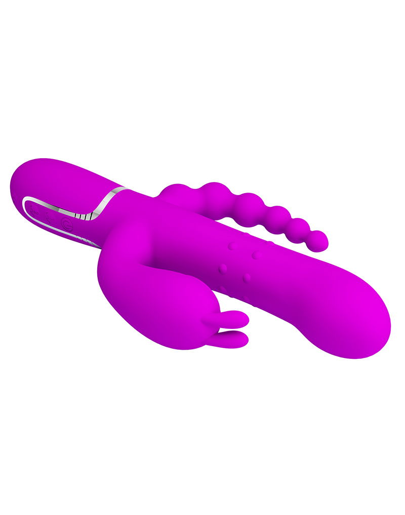 Pretty Love Cammy Triple Vibrator Paars - Afbeelding 4