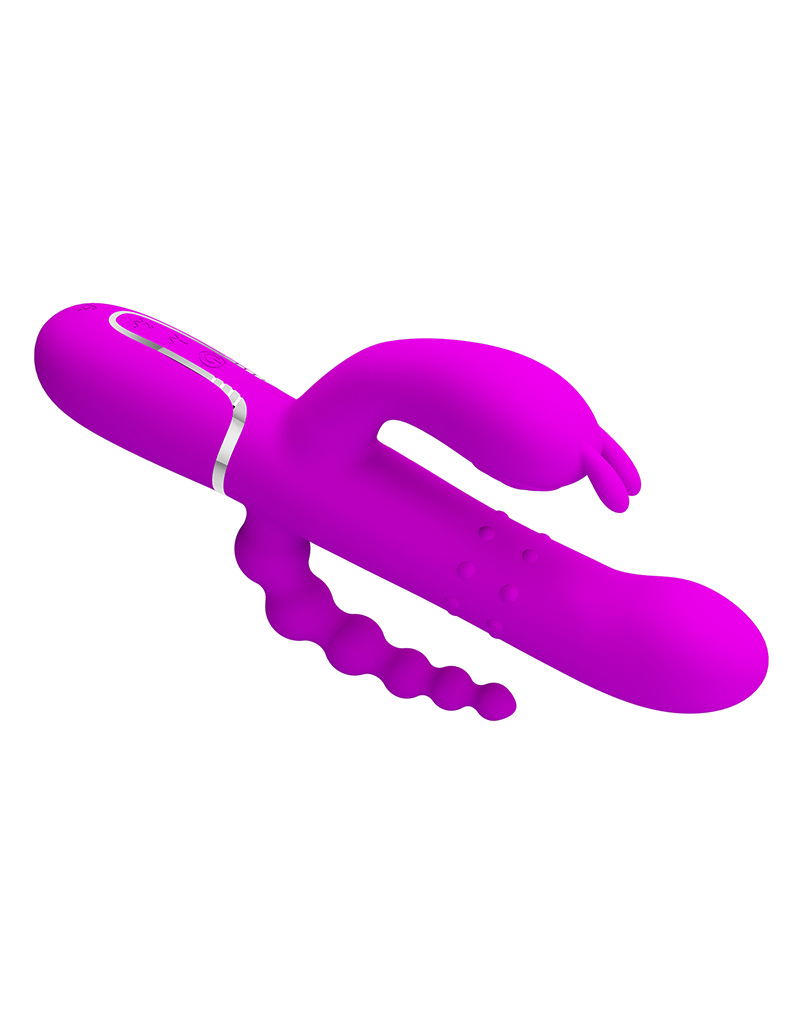 Pretty Love Cammy Triple Vibrator Paars - Afbeelding 6